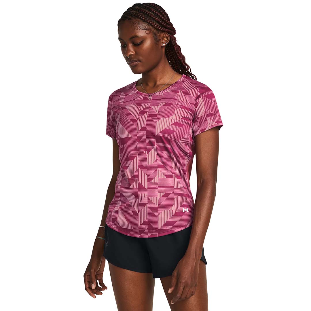 UA Women Speedstride Printed Short Sleeve | 1383206