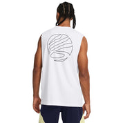 UA Men Curry Sleeveless T-Shirt | 1383377