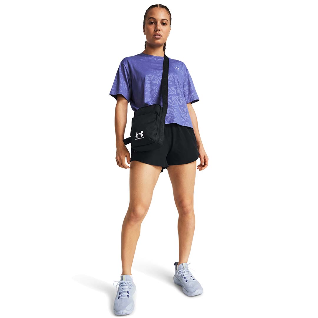 UA Women RUSH™ Energy Emboss Crop Short Sleeve | 1383640