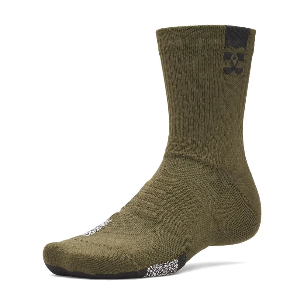 UA Unisex ArmourDry Playmaker 1-Pack Mid-Crew Socks | 1376229