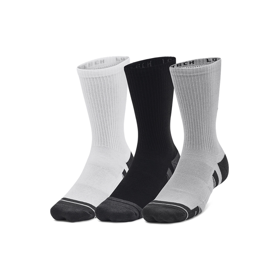 UA Unisex Performance Tech 3 Pair Crew Socks | 1379512