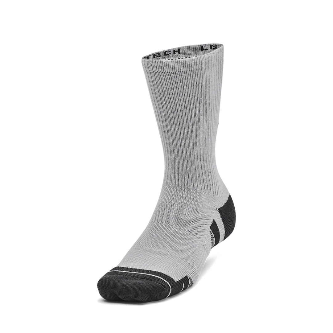 UA Unisex Performance Tech 3 Pair Crew Socks | 1379512