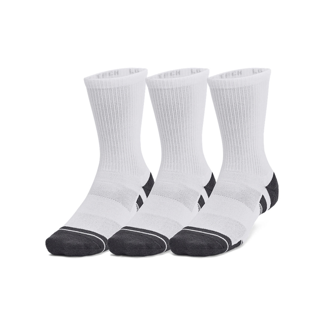 UA Unisex Performance Tech 3 Pair Crew Socks | 1379512