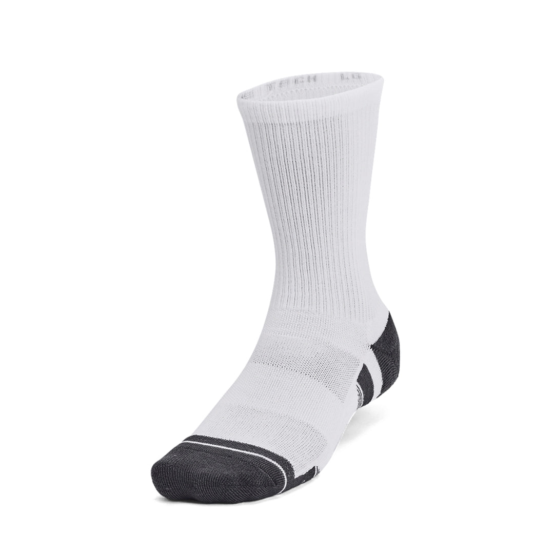 UA Unisex Performance Tech 3 Pair Crew Socks | 1379512