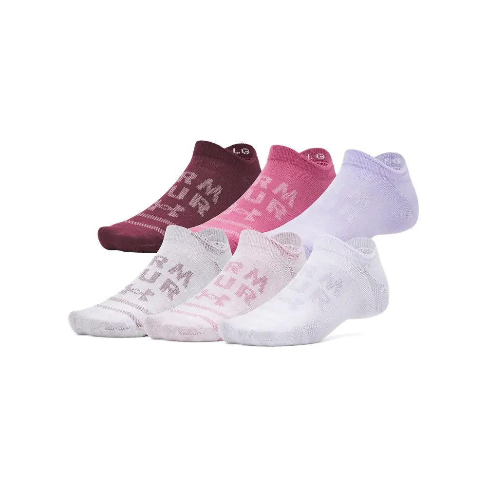 UA Unisex Essential 6-Pack No-Show Socks | 1382611