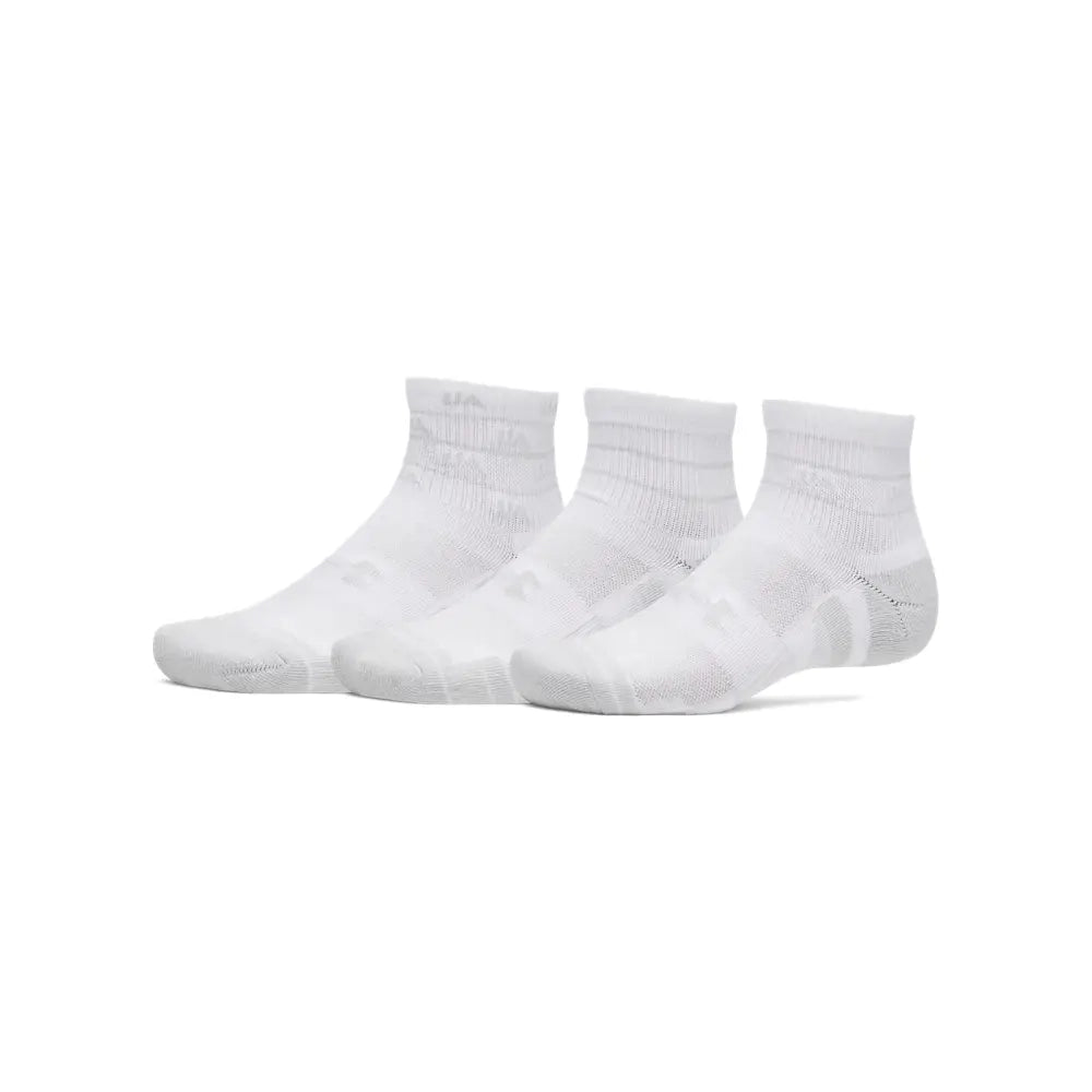 UA Unisex Performance Tech Nvlty 3-Pack Quarter Socks | 1382943