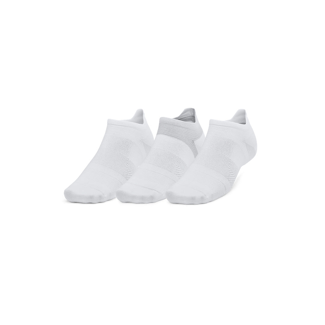UA Unisex ArmourDry Run Lite 3-Pack No Show Tab Socks | 1386237