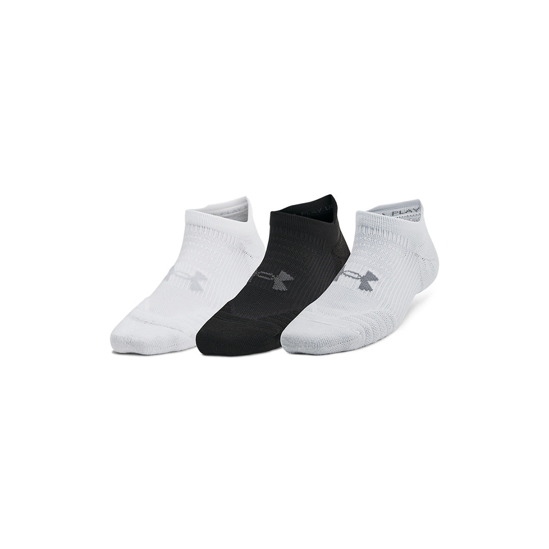 UA Women Play Up 3-Pack No Show Tab Socks | 1386250