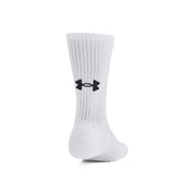 UA Unisex Training Cotton 3pack Crew Socks | 1386311