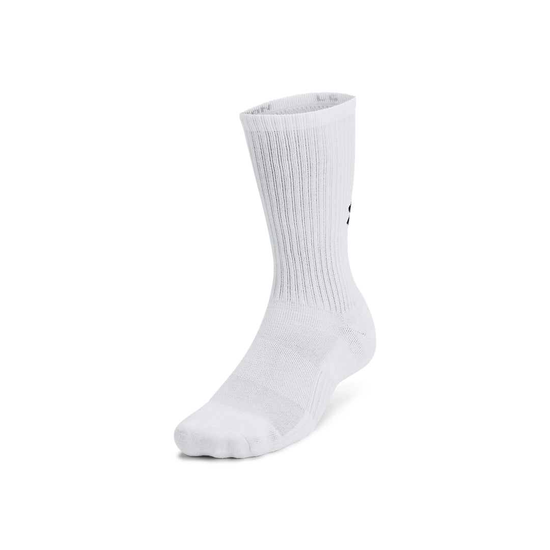 UA Unisex Training Cotton 3pack Crew Socks | 1386311