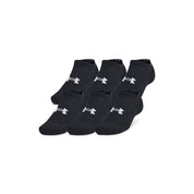 UA Unisex Training Cotton  3-Pack No Show Socks | 1386313