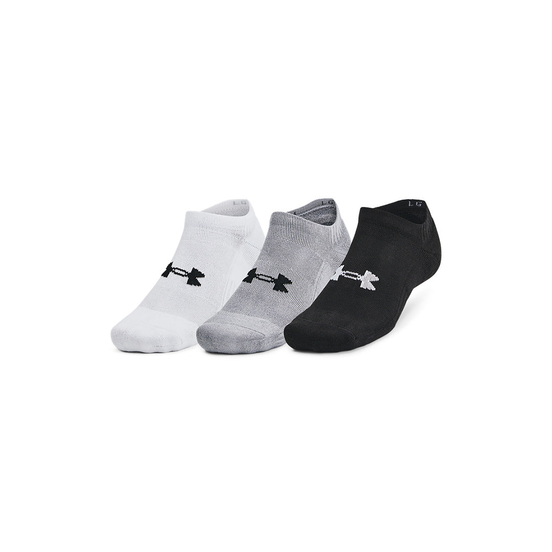 UA Unisex Training Cotton  3-Pack No Show Socks | 1386313