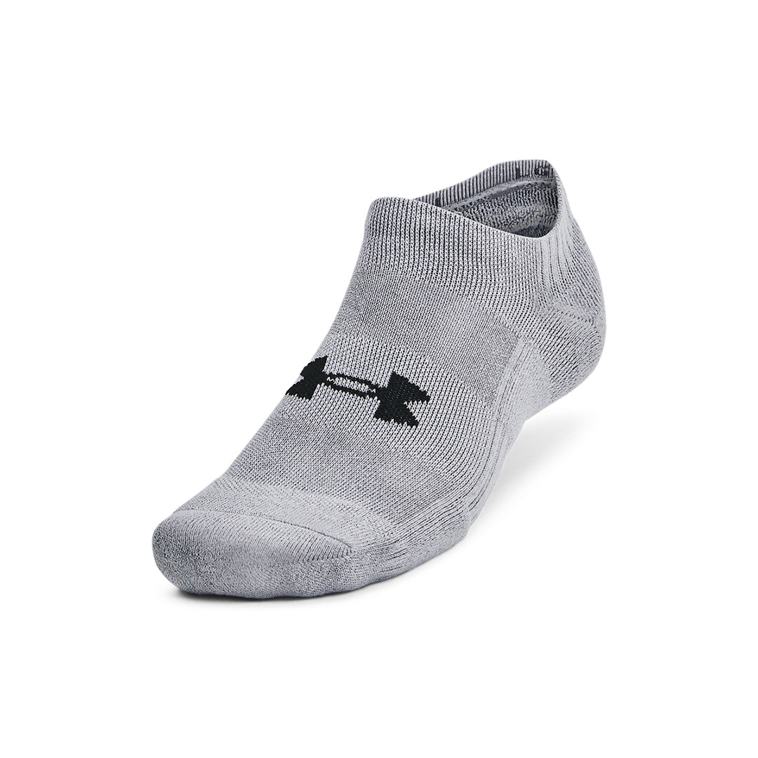 UA Unisex Training Cotton  3-Pack No Show Socks | 1386313
