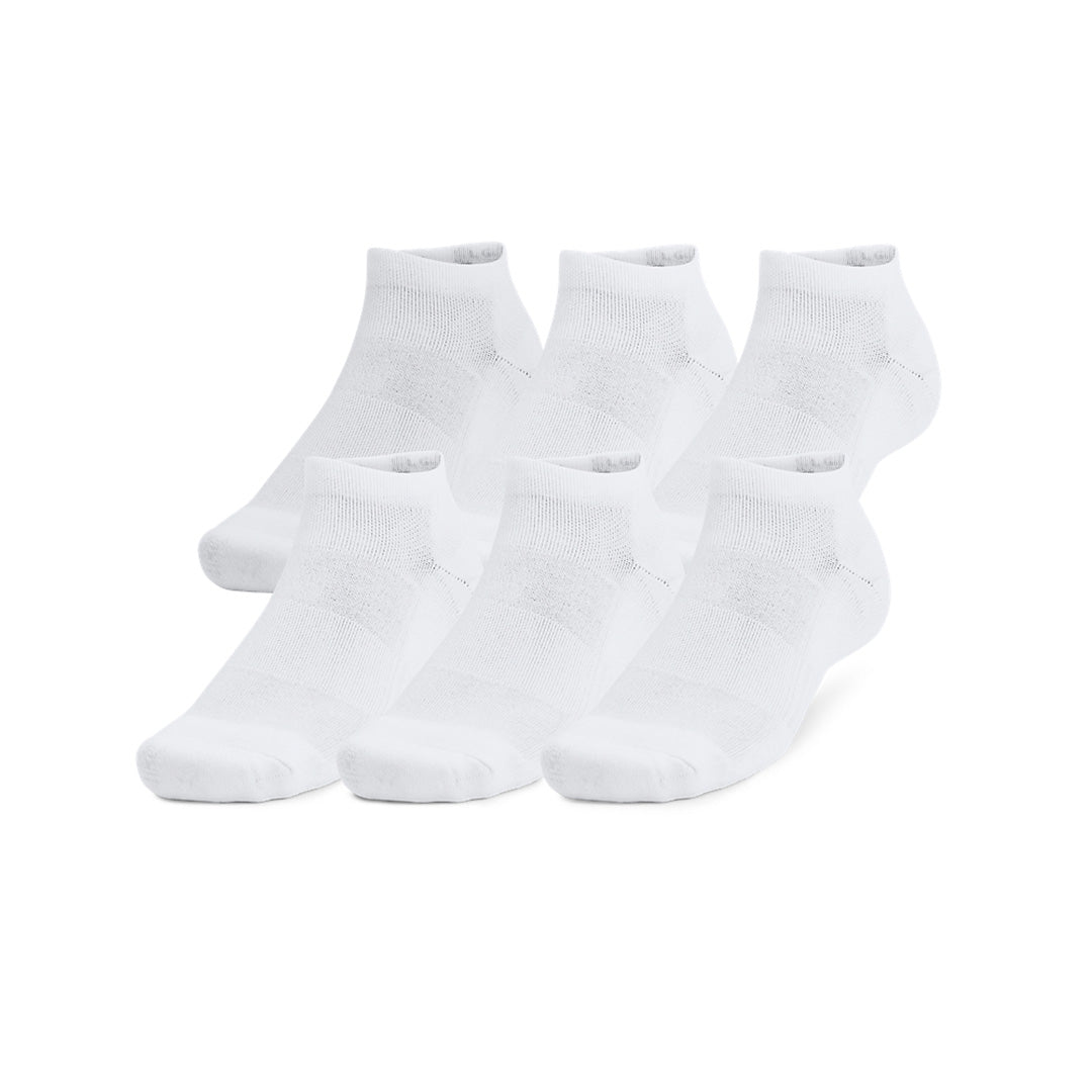 UA Unisex Training  Cotton 6-Pack Low Cut Socks | 1386316