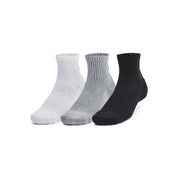 UA Unisex Training Cotton 3-Pack Quarter Socks | 1386372