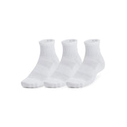UA Unisex Training Cotton 3-Pack Quarter Socks | 1386372
