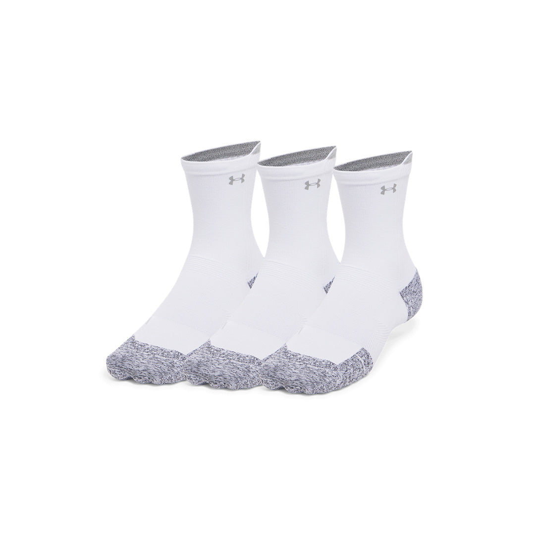 UA Unisex ArmourDry Run Cushion 3-Pack Crew | 1387043