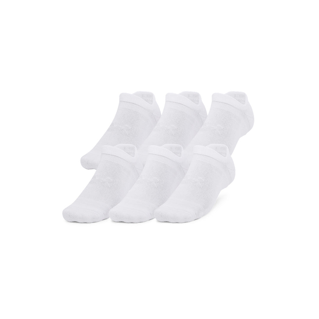 UA Unisex Essential Cushion 6-Pack No Show | 1387057