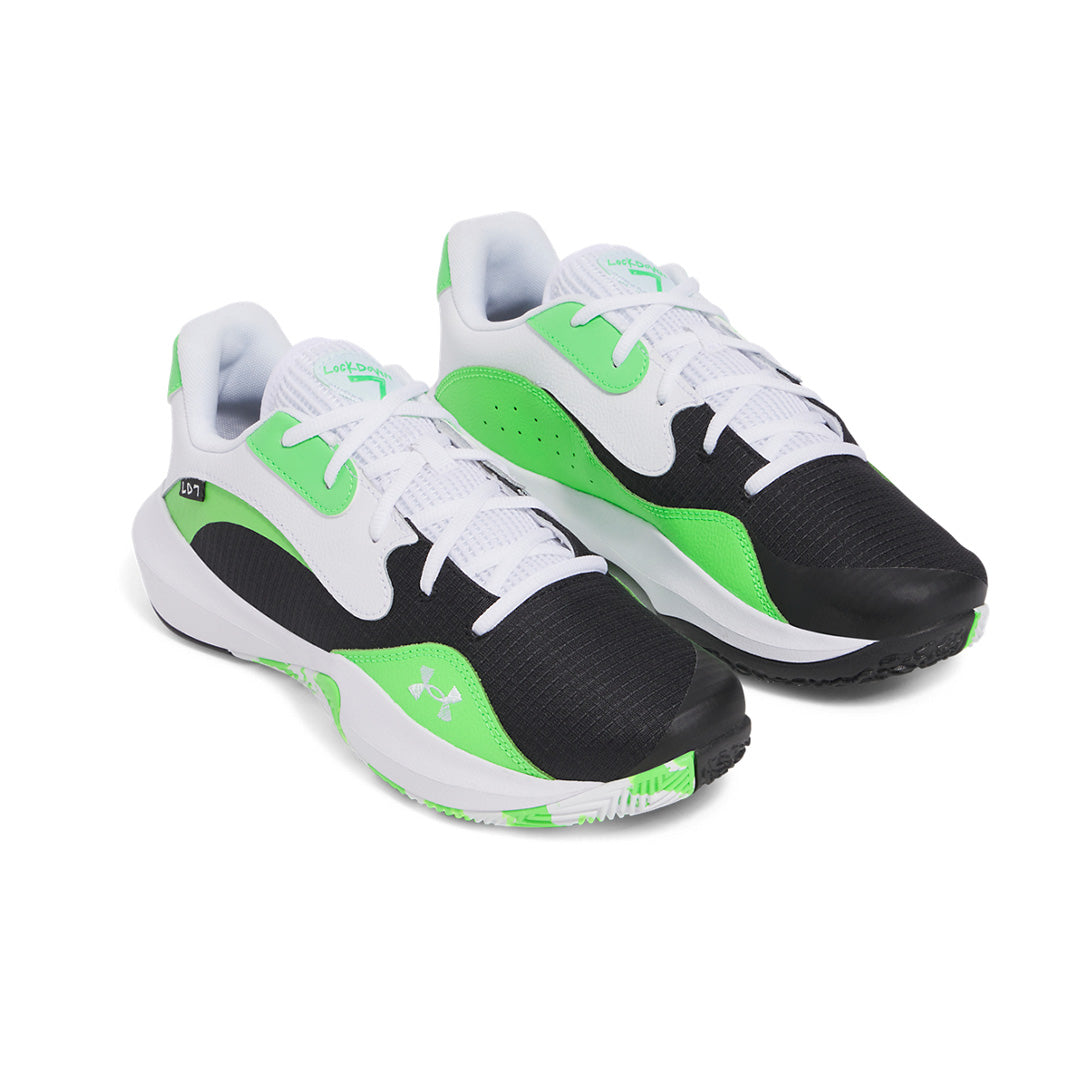 UA Unisex Lockdown Low Basketball Shoes| 3027646