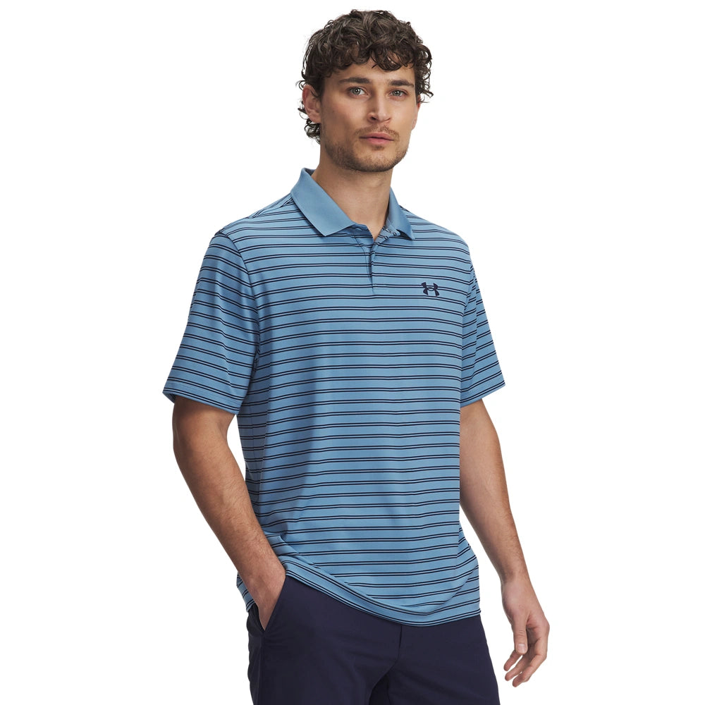 UA Men Matchplay Stripe Polo | 1377376