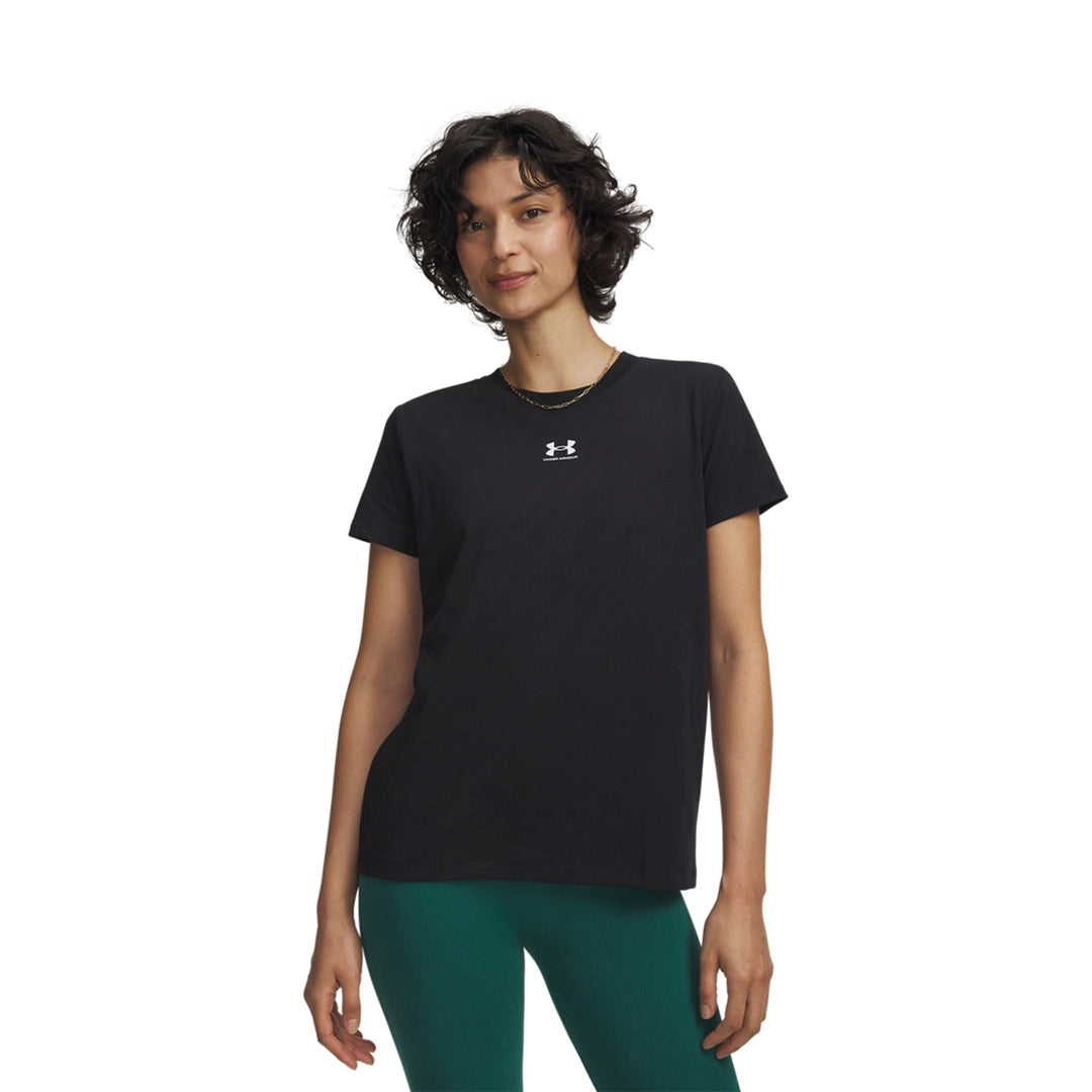 UA Women Rival Core Short Sleeve | 1383648