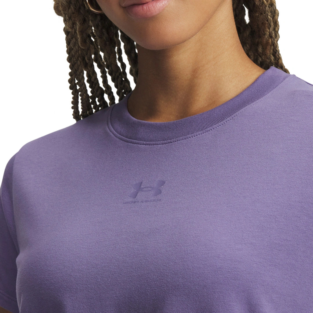 UA Women Rival Core Short Sleeve | 1383648