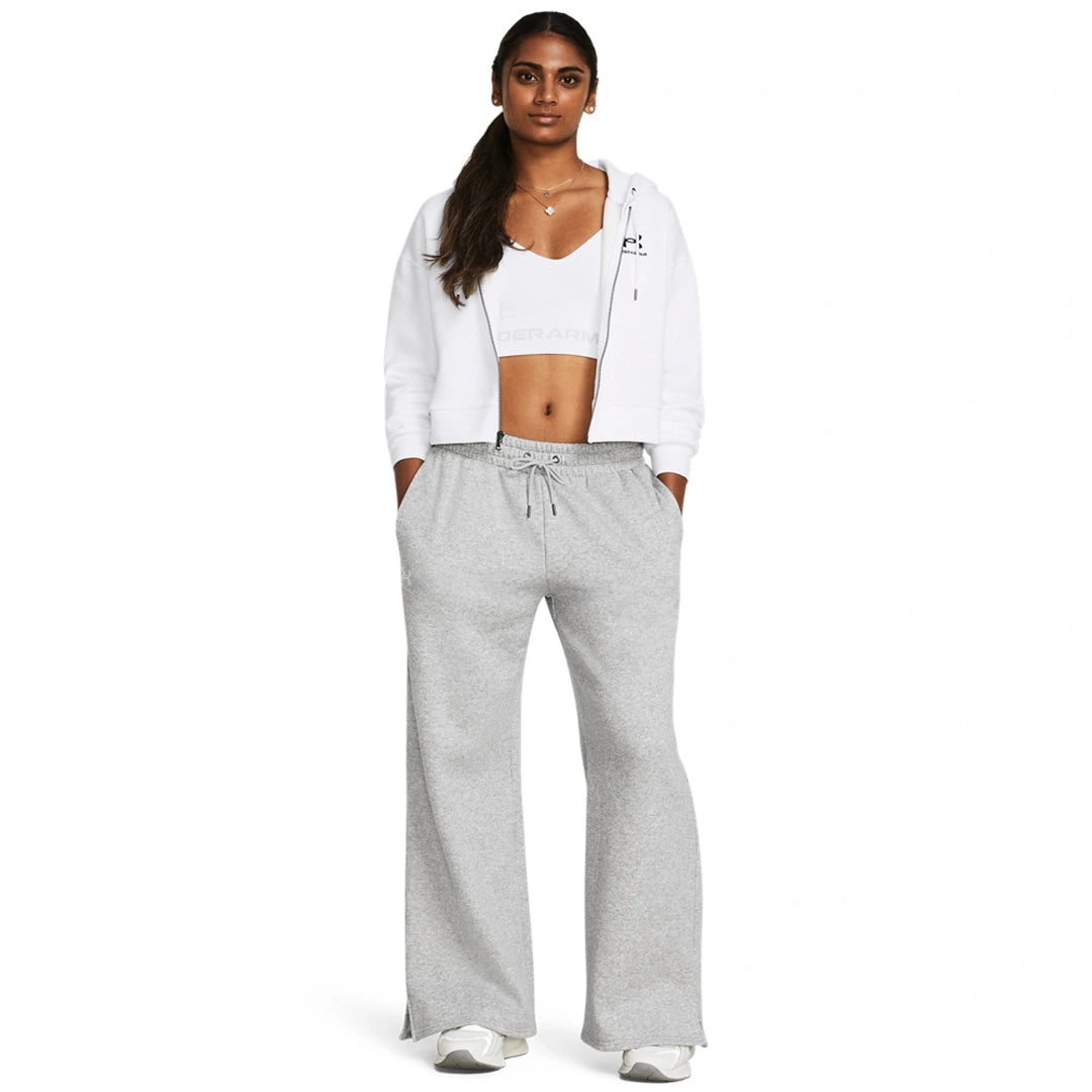UA Women Icon Fleece Wide Leg Pants | 1386497