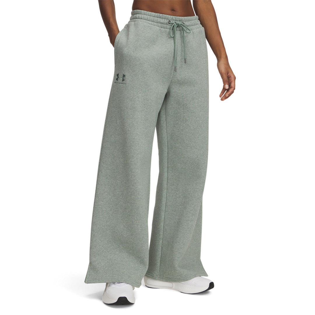 UA Women Icon Fleece Wide Leg Pants | 1386497