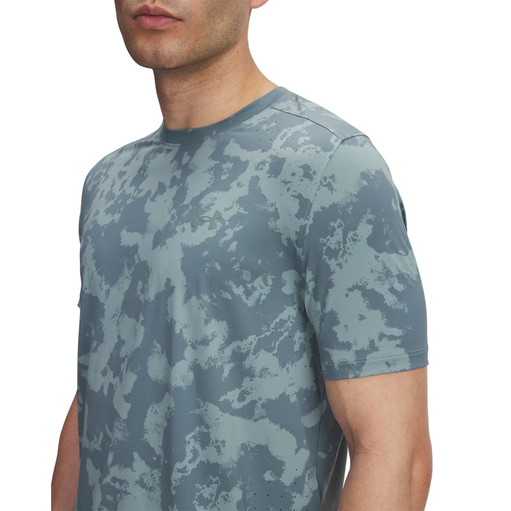 UA Men Launch Elite Prt Short Sleeve | 1389804