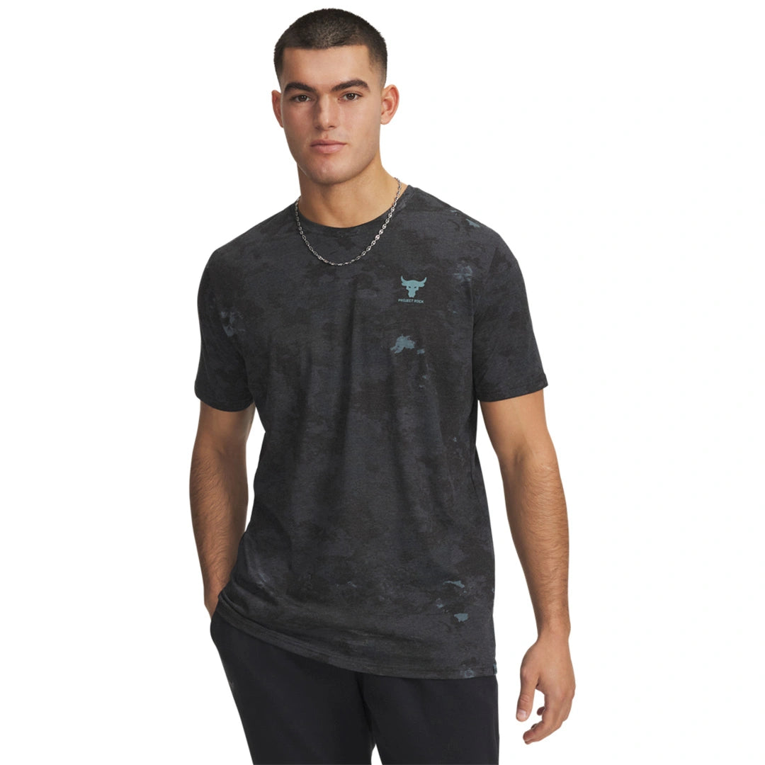UA Men Project Rock Printed Short Sleeve | 1389898