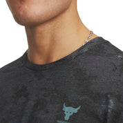 UA Men Project Rock Printed Short Sleeve | 1389898