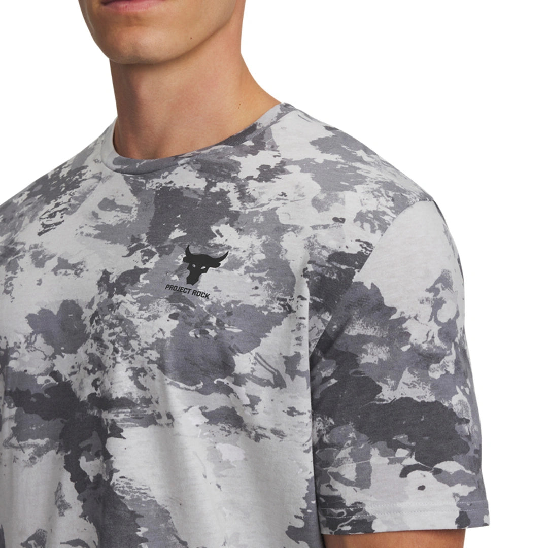 UA Men Project Rock Printed Short Sleeve | 1389898