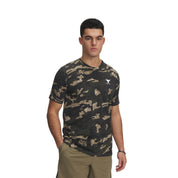 UA Men Project Rock Printed Short Sleeve | 1389898