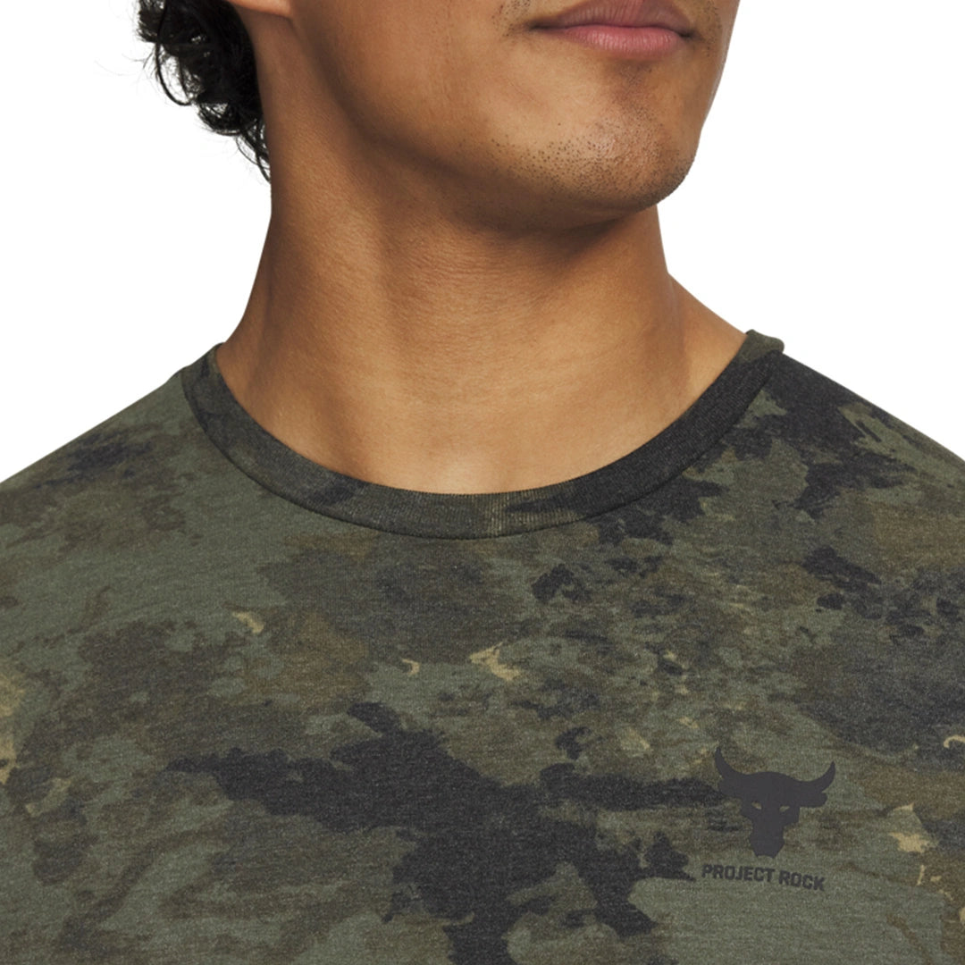 UA Men Project Rock Printed Short Sleeve | 1389898