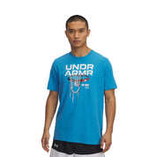 UA Men 60/40S Hoops Net Short Sleeve | 1390188