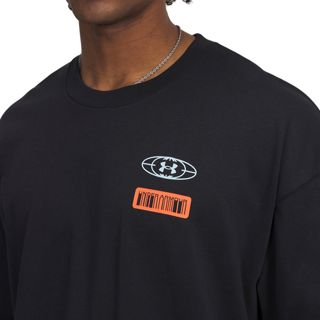 UA Men Heavyweight Hoops Mix Tape Short Sleeve | 1390189