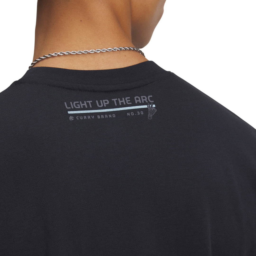 UA Men Curry Heavyweight Verbiage T-shirt 1 | 1390404