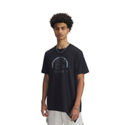 UA Men Curry Heavyweight Verbiage T-shirt 1 | 1390404
