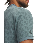 UA Men Curry Zip JacqUArd Polo | 6000789