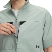 UA Mens Unstoppable Full-Zip Short Sleeve | 6000798