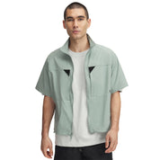 UA Mens Unstoppable Full-Zip Short Sleeve | 6000798