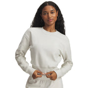 UA Women Icon Terry Varsity Crew | 6003680