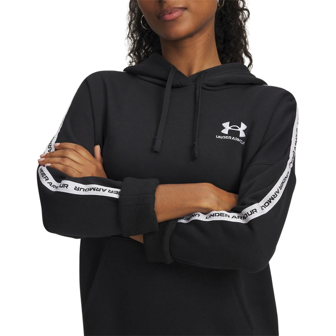 UA Women Icon Fleece Taped Hoodie | 6003708
