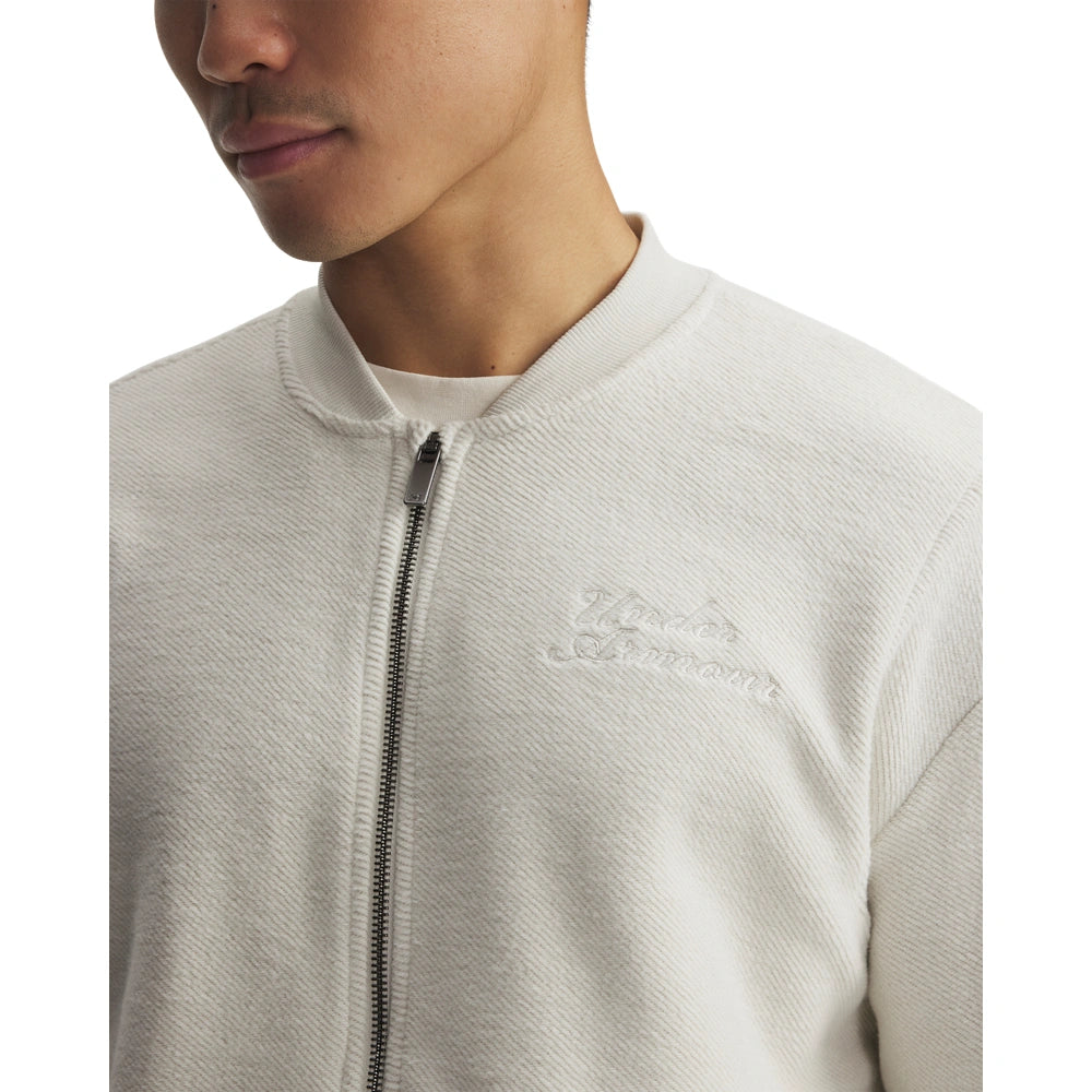 UA Men Icon Rev Terry Varsity Jacket | 6003938