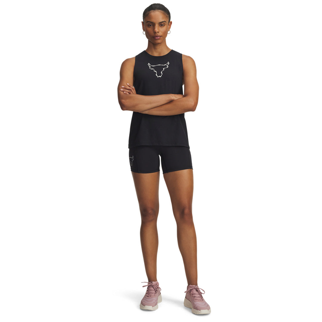 UA Women Project Rock Middie Shorts | 6005086