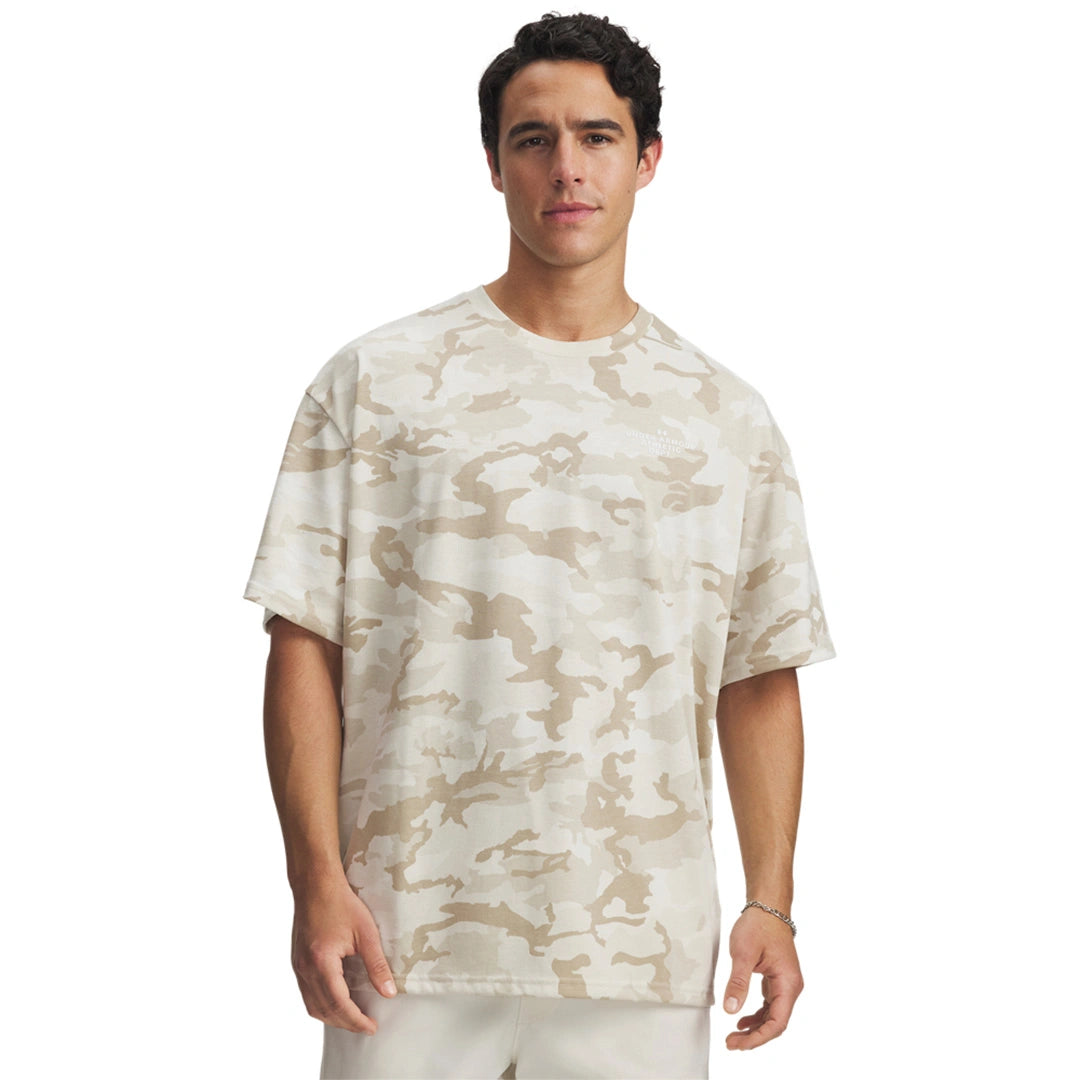 UA Men HWT Athletic DEPT AOP Short Sleeve | 6005655