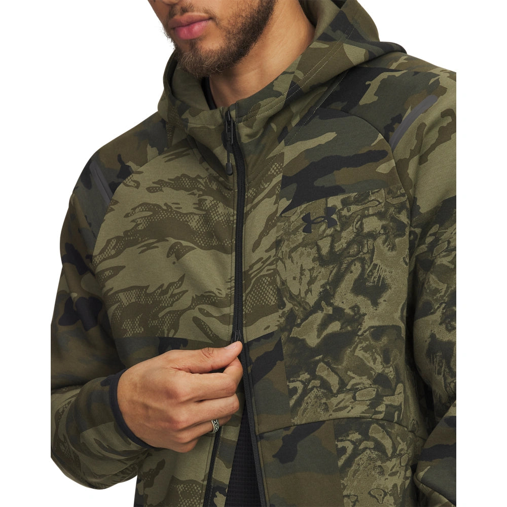 UA Men Unstoppable Fleece Camo Fz | 6005683