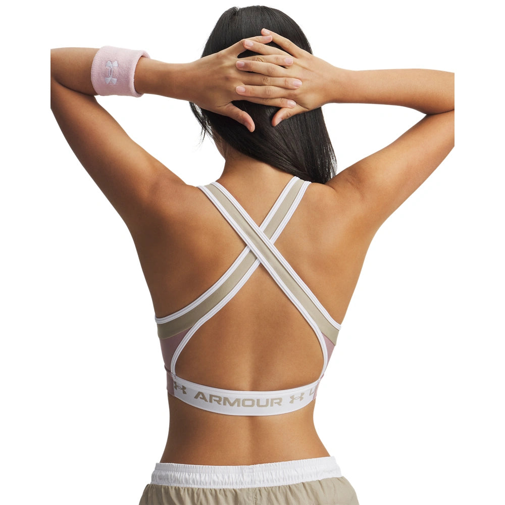 UA Women Crossback Mid Open Back | 6005838