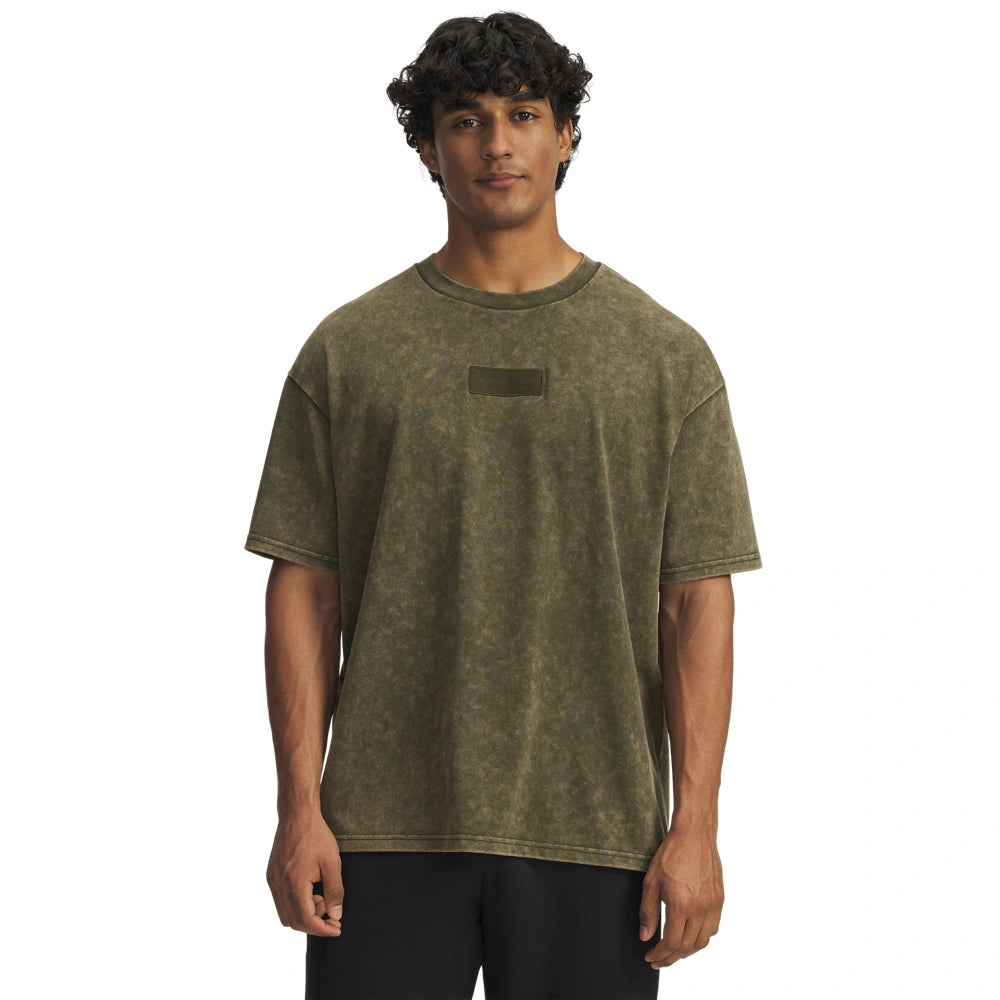 UA Men Project Rock Heavyweight Oversized T-Shirt | 6006763