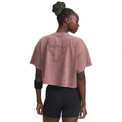 UA Women Project Rock Statement Graphic Short Sleeve | 6007507